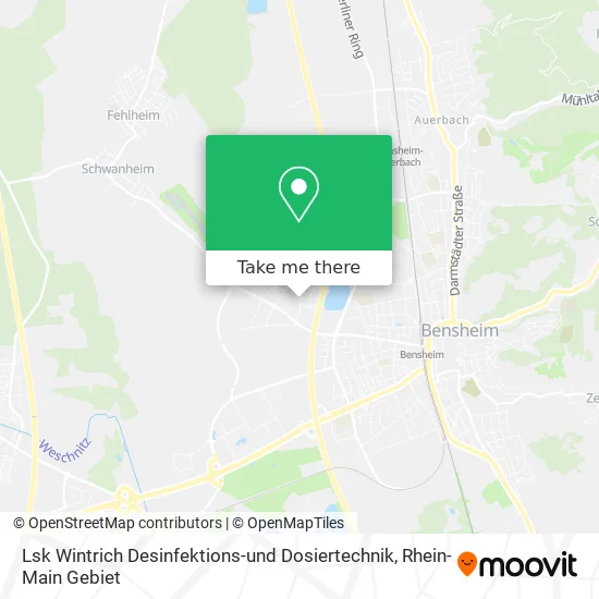 Карта Lsk Wintrich Desinfektions-und Dosiertechnik