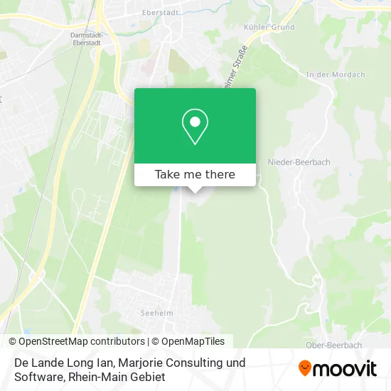 Карта De Lande Long Ian, Marjorie Consulting und Software
