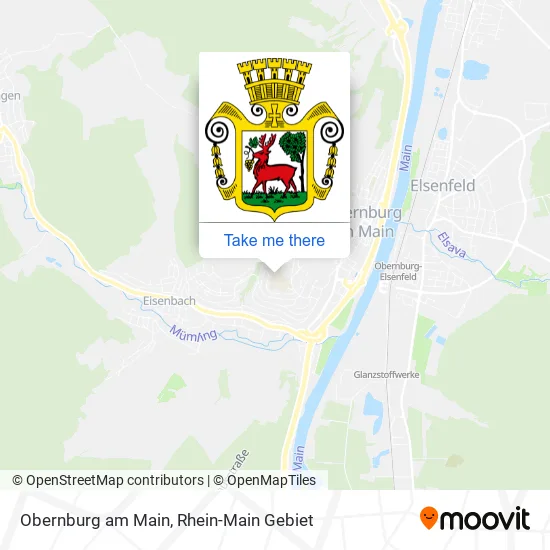 Карта Obernburg am Main