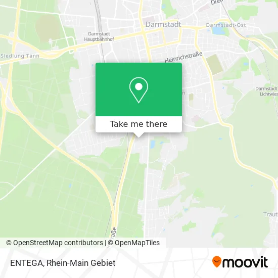 ENTEGA map