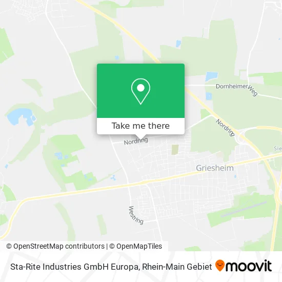 Карта Sta-Rite Industries GmbH Europa