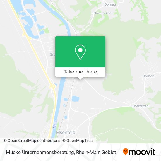 Mücke Unternehmensberatung map