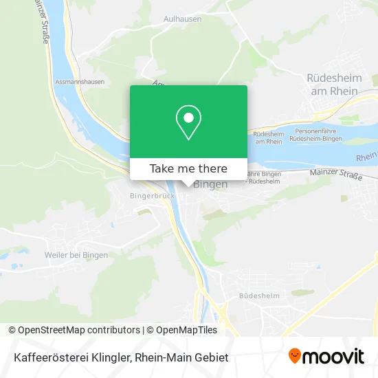 Карта Kaffeerösterei Klingler