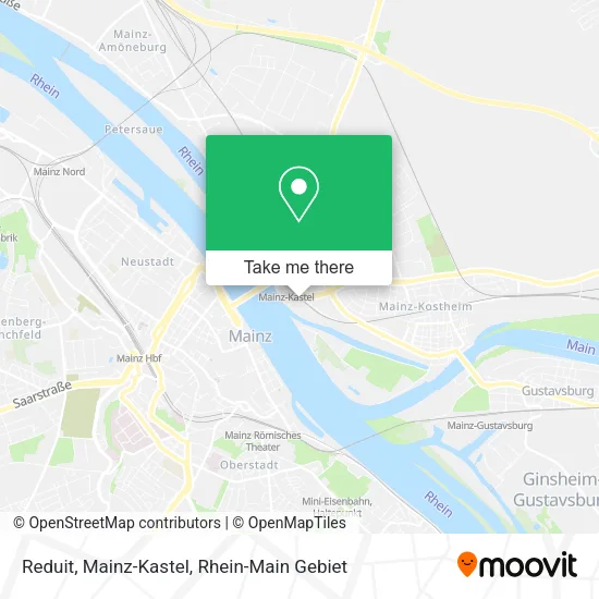 Карта Reduit, Mainz-Kastel