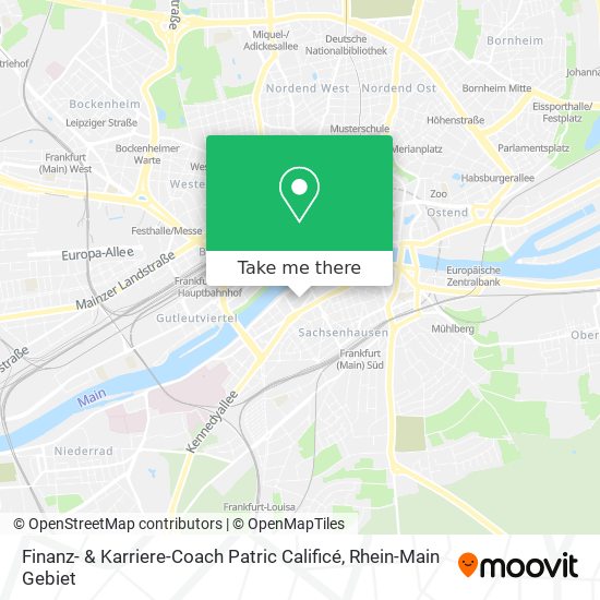 Finanz- & Karriere-Coach Patric Calificé map