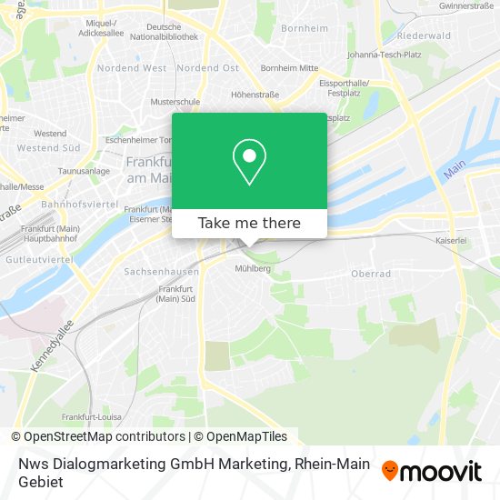 Nws Dialogmarketing GmbH Marketing map