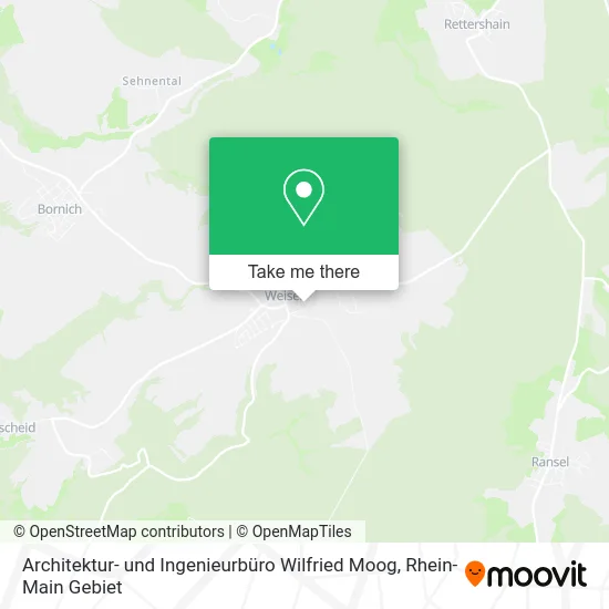 Карта Architektur- und Ingenieurbüro Wilfried Moog