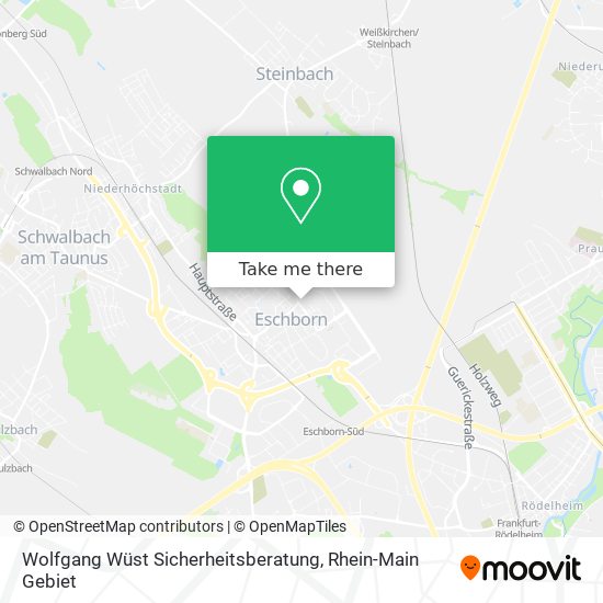 Карта Wolfgang Wüst Sicherheitsberatung