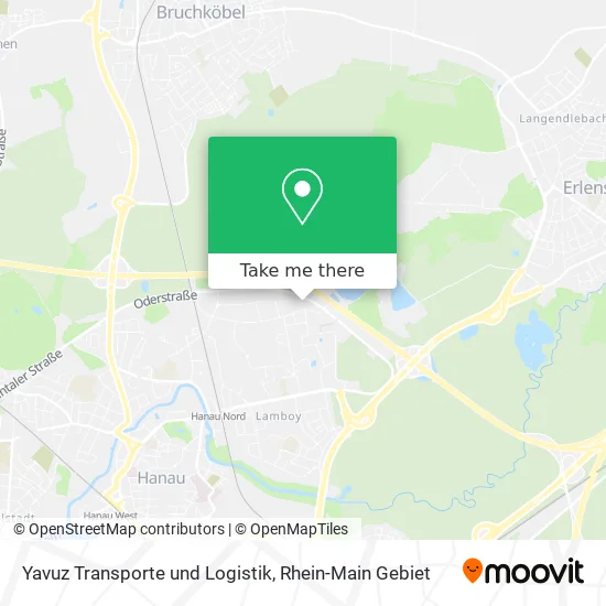 Карта Yavuz Transporte und Logistik