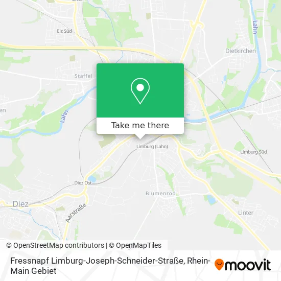Карта Fressnapf Limburg-Joseph-Schneider-Straße
