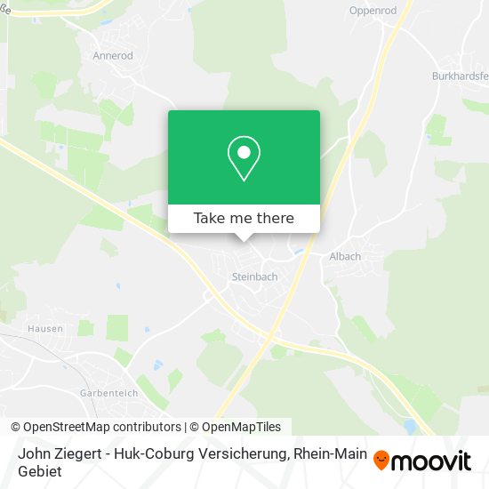 Карта John Ziegert - Huk-Coburg Versicherung
