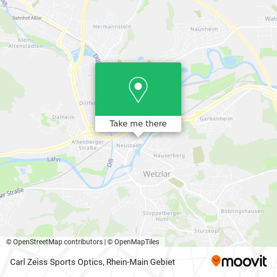 Carl Zeiss Sports Optics map