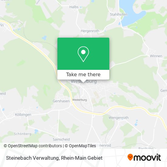 Steinebach Verwaltung map