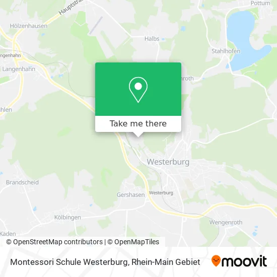 Карта Montessori Schule Westerburg