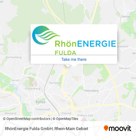 Карта RhönEnergie Fulda GmbH