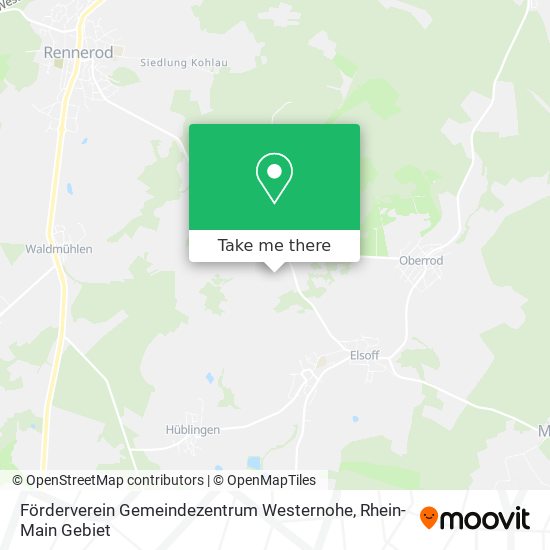 Förderverein Gemeindezentrum Westernohe map