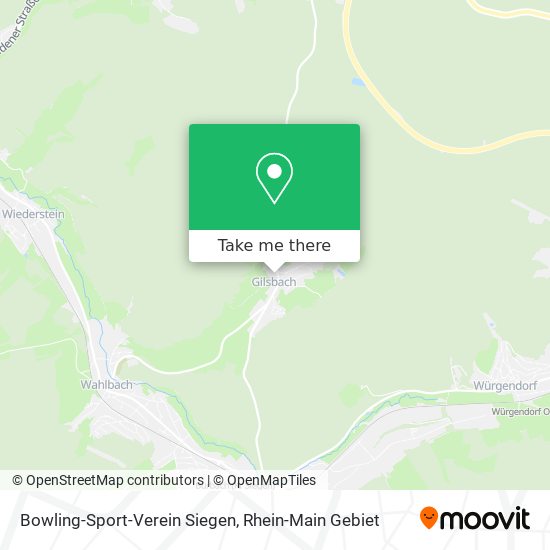 Bowling-Sport-Verein Siegen map