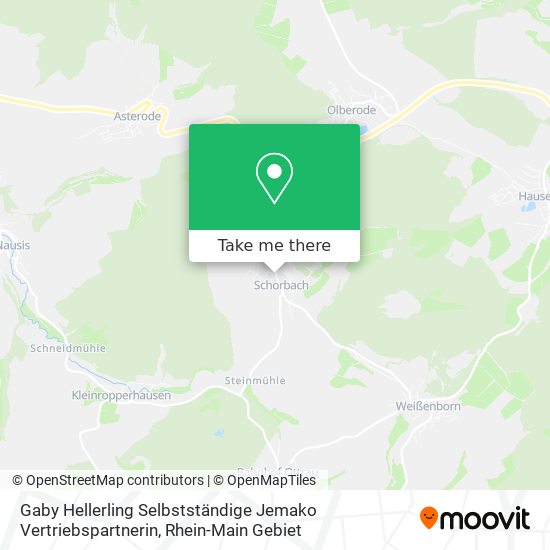 Gaby Hellerling Selbstständige Jemako Vertriebspartnerin map