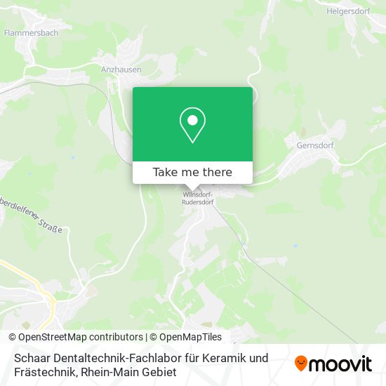 Карта Schaar Dentaltechnik-Fachlabor für Keramik und Frästechnik