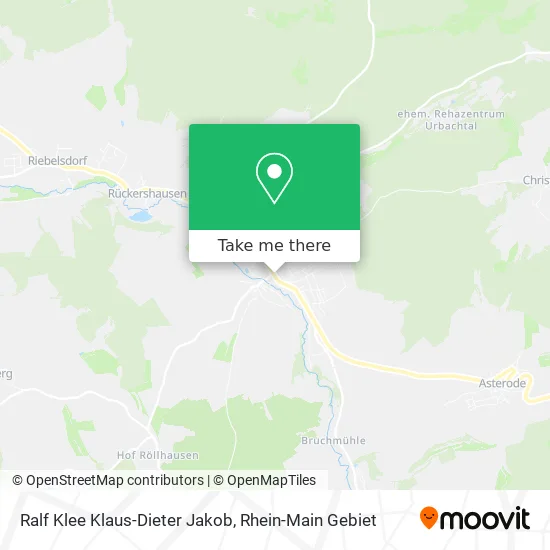 Карта Ralf Klee Klaus-Dieter Jakob