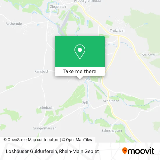 Карта Loshäuser Guldurferein