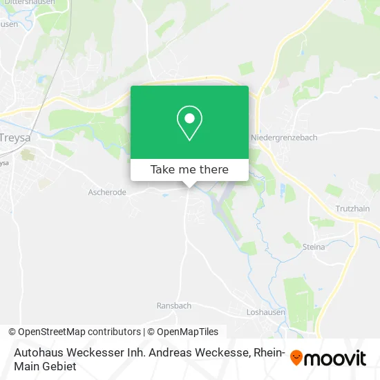 Карта Autohaus Weckesser Inh. Andreas Weckesse