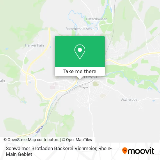 Карта Schwälmer Brotladen Bäckerei Viehmeier