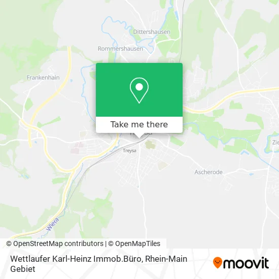 Карта Wettlaufer Karl-Heinz Immob.Büro
