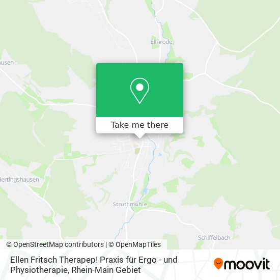 Карта Ellen Fritsch Therapep! Praxis für Ergo - und Physiotherapie