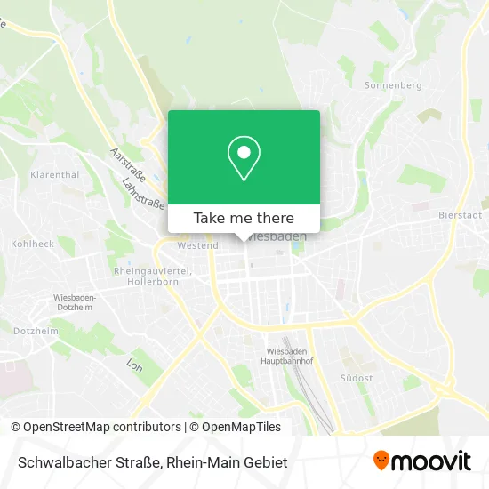 Карта Schwalbacher Straße