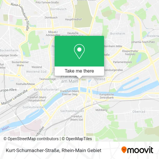 Карта Kurt-Schumacher-Straße