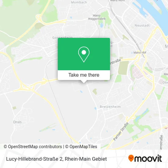 Карта Lucy-Hillebrand-Straße 2