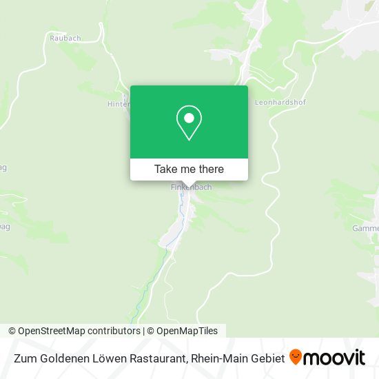 Zum Goldenen Löwen Rastaurant map