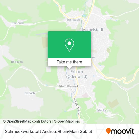 Schmuckwerkstatt Andrea map