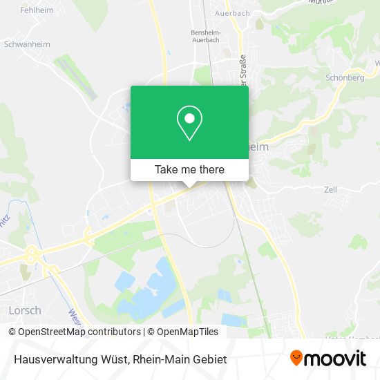 Hausverwaltung Wüst map