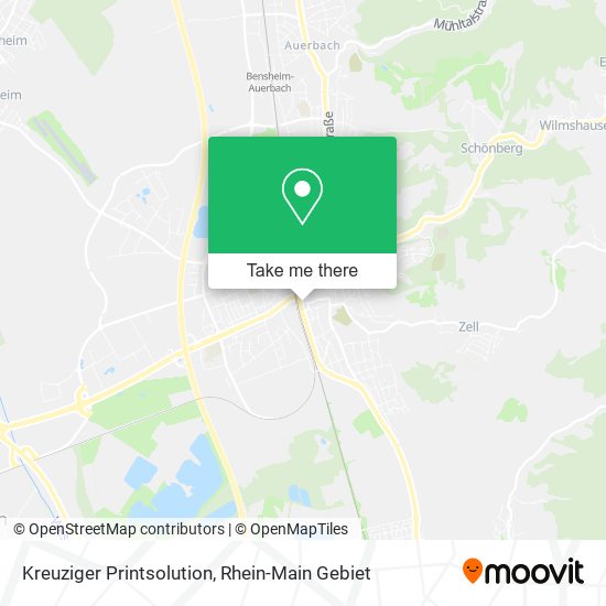 Kreuziger Printsolution map