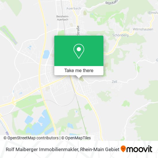 Rolf Maiberger Immobilienmakler map