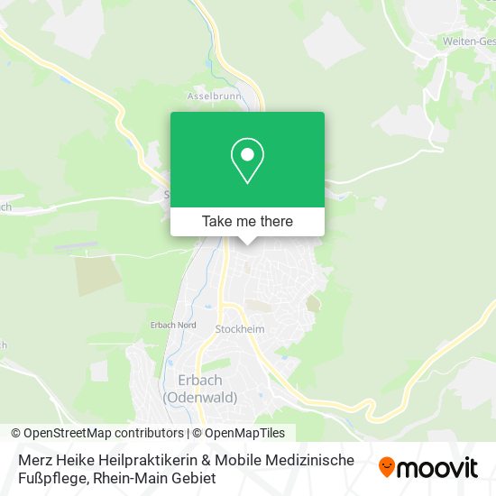 Merz Heike Heilpraktikerin & Mobile Medizinische Fußpflege map