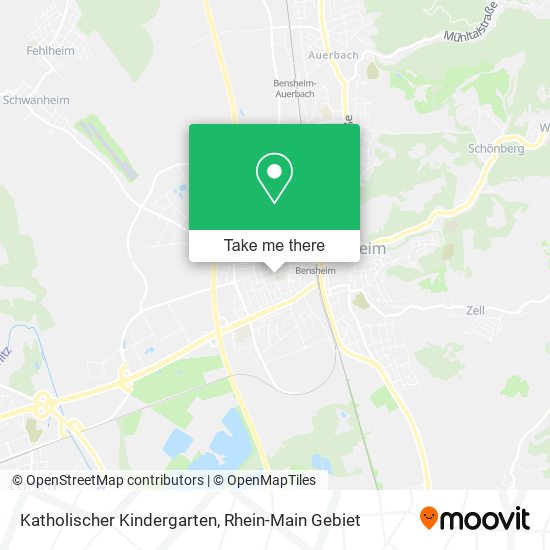 Katholischer Kindergarten map