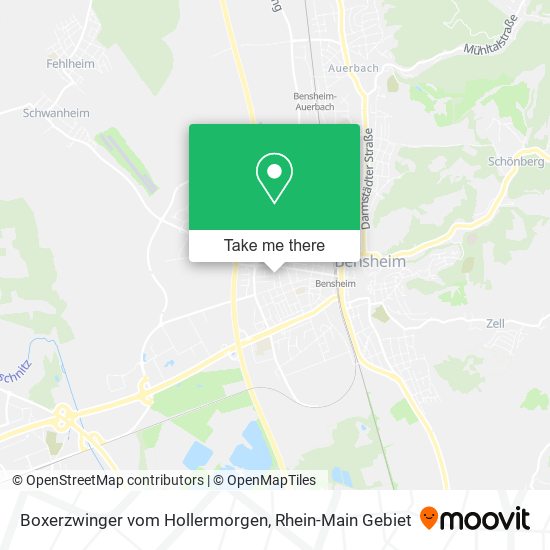 Карта Boxerzwinger vom Hollermorgen