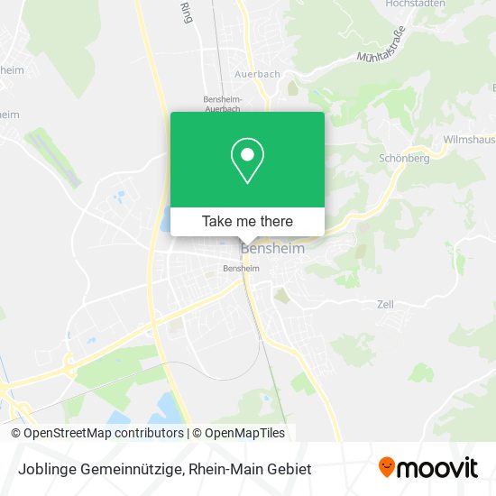 Joblinge Gemeinnützige map