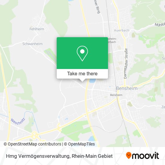 Hmg Vermögensverwaltung map