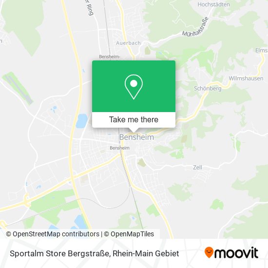 Sportalm Store Bergstraße map