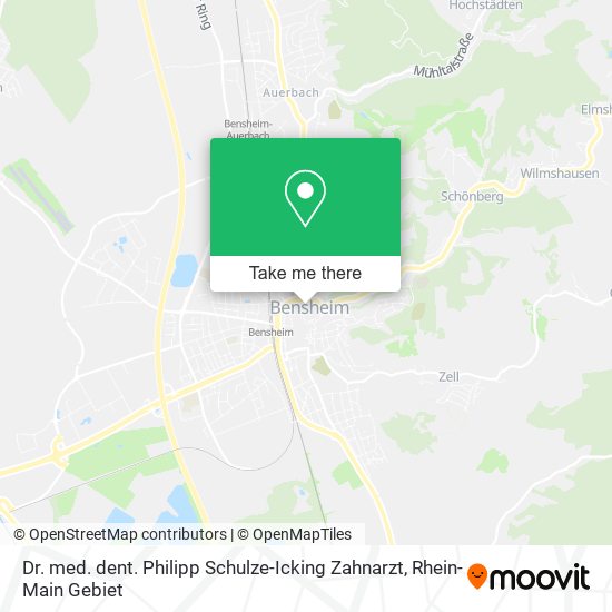 Dr. med. dent. Philipp Schulze-Icking Zahnarzt map