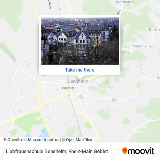 Liebfrauenschule Bensheim map