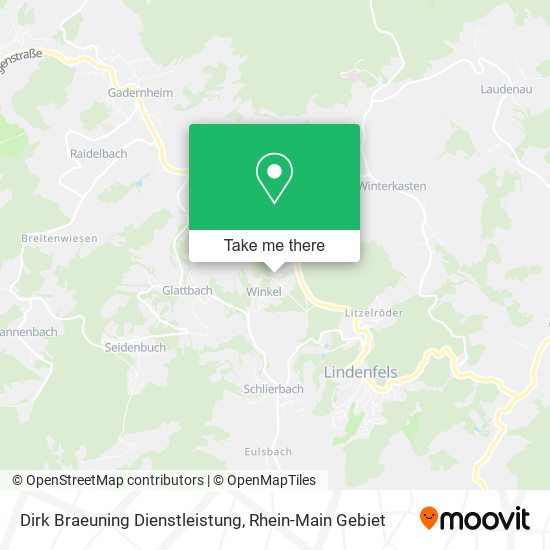 Dirk Braeuning Dienstleistung map