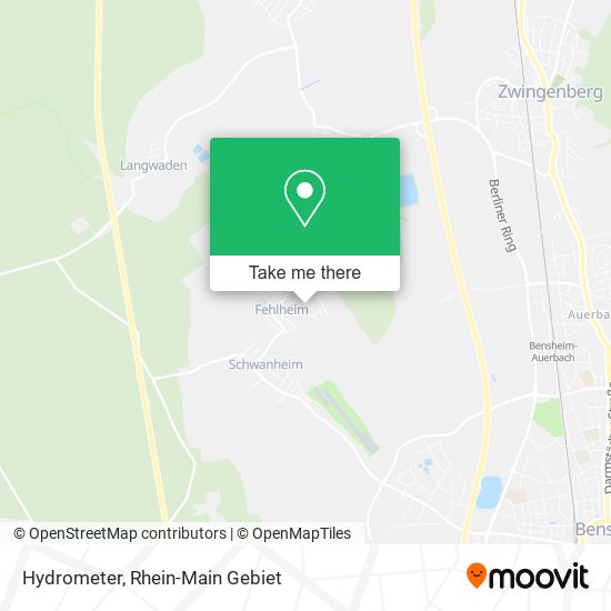 Hydrometer map