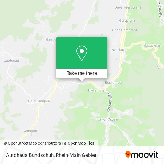 Autohaus Bundschuh map