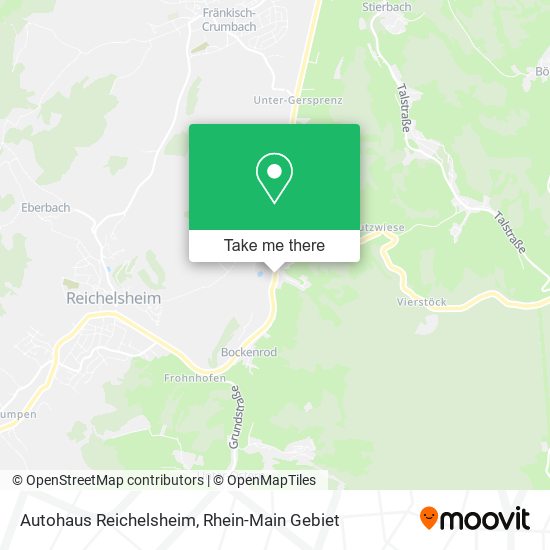 Autohaus Reichelsheim map