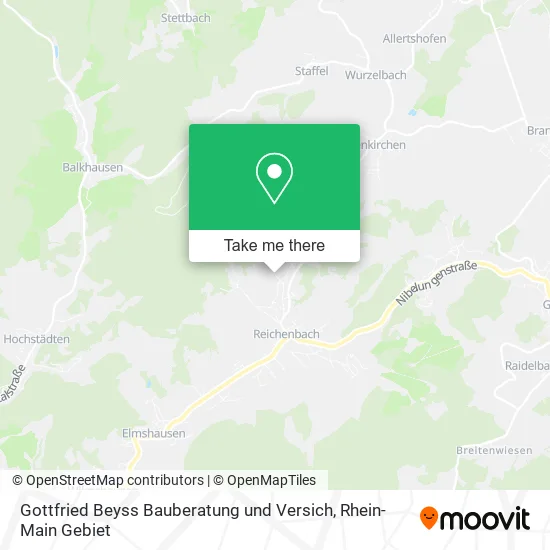 Карта Gottfried Beyss Bauberatung und Versich